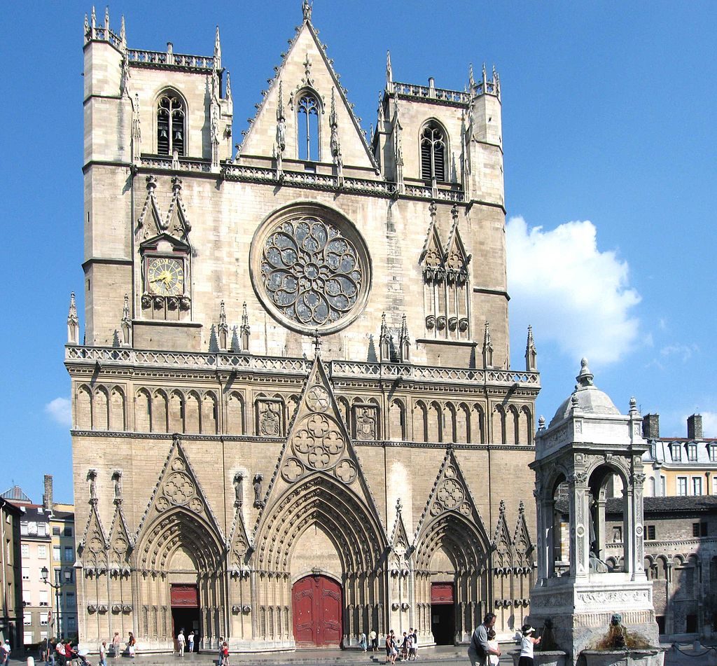 Katedrála v Lyonu, Foto: cs.wikipedia.org/Pline