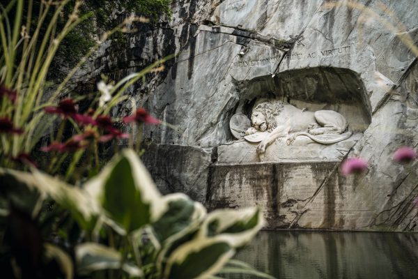 Památník smutného lva. Foto: Luzerne Tourismus