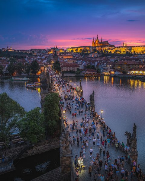 Pražská vizuální synekdocha. Foto: Pierre Blaché / Pixaby