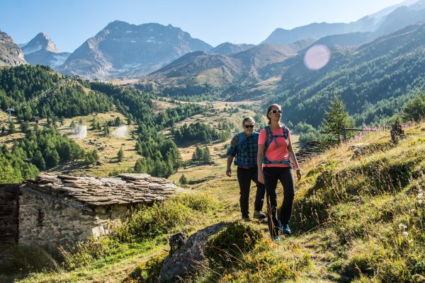 Túra na Triftalp. Foto Saas Fee Tourismus AG