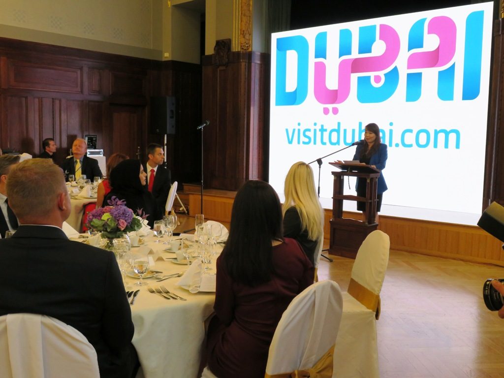 Jessie Ling, ředitelka Dubai Corporation for Tourism and Commerce Marketing pro strategická partnerství na zámořských trzích. Foto: Lenka Neužilová 
