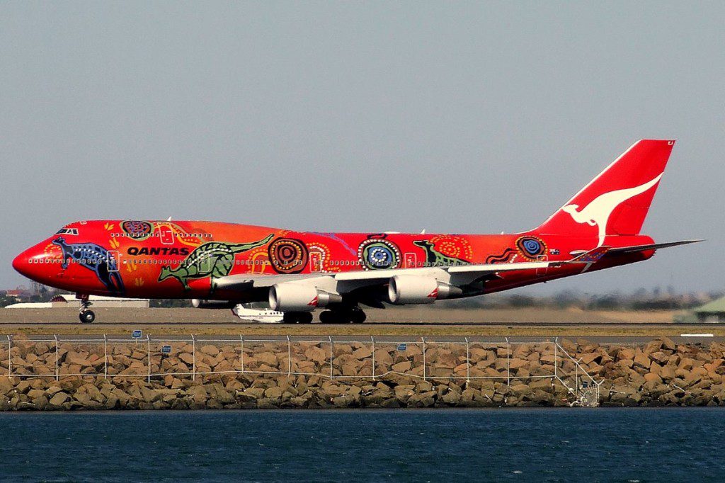 Qantas Boeing 747-400ER Zdroj: Wikipedia.org/YSSYguy