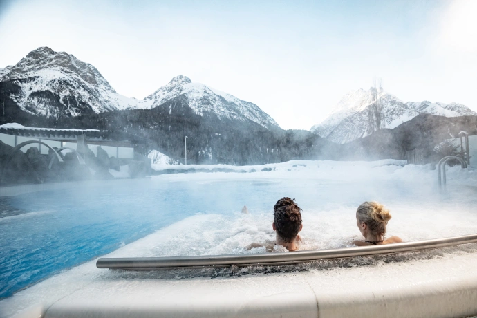 Lázně Bogn Engiadina Scuol. Foto: Belvedere Hotel Family