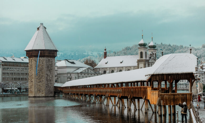 Zima v Lucernu.l Foto: Luzern Tourismus, Simon Müller