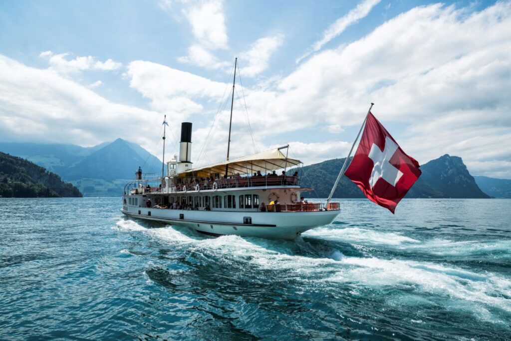 Plavba po Lucernském jezeře. Foto: Switzerland Tourism