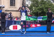 Juniorský maraton, závod běžeckých družstev středních škol v rámci Prague International Marathon 2023.